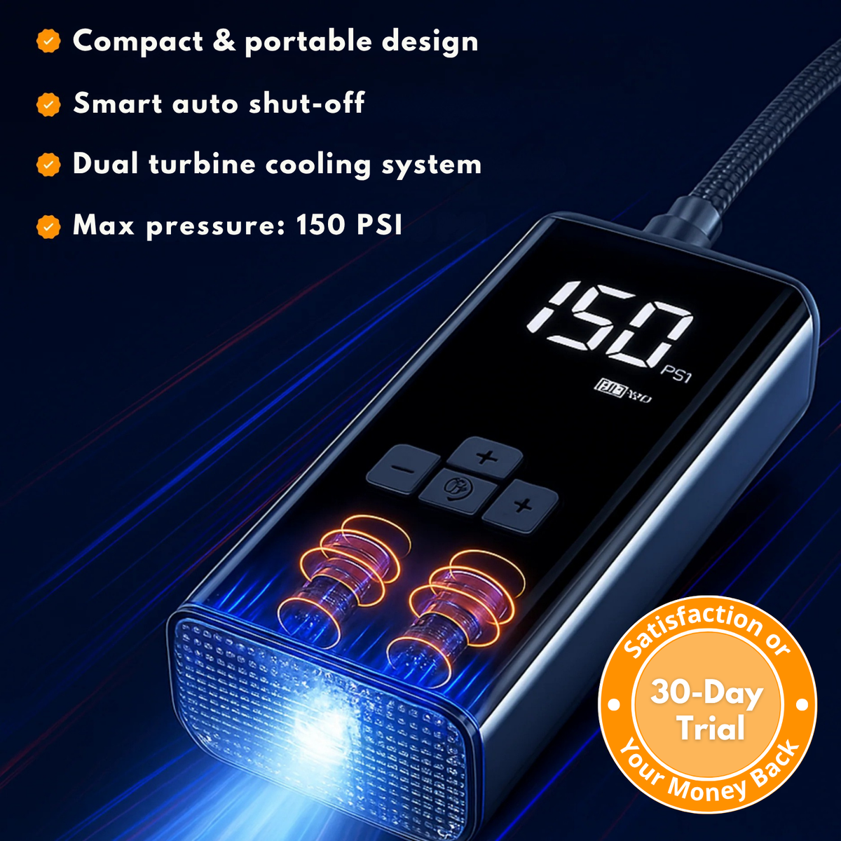 AirBolt Digital Tyre Inflator