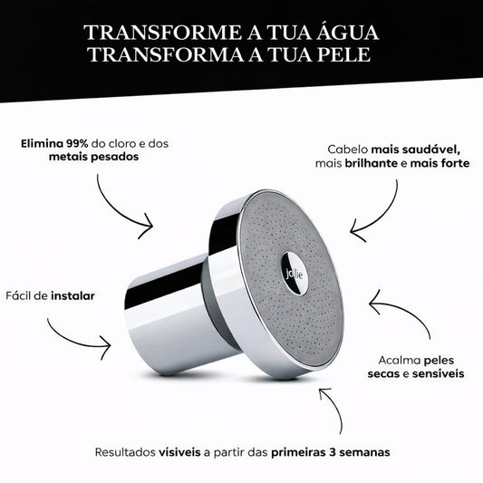 O CHUVEIRO COM FILTRO